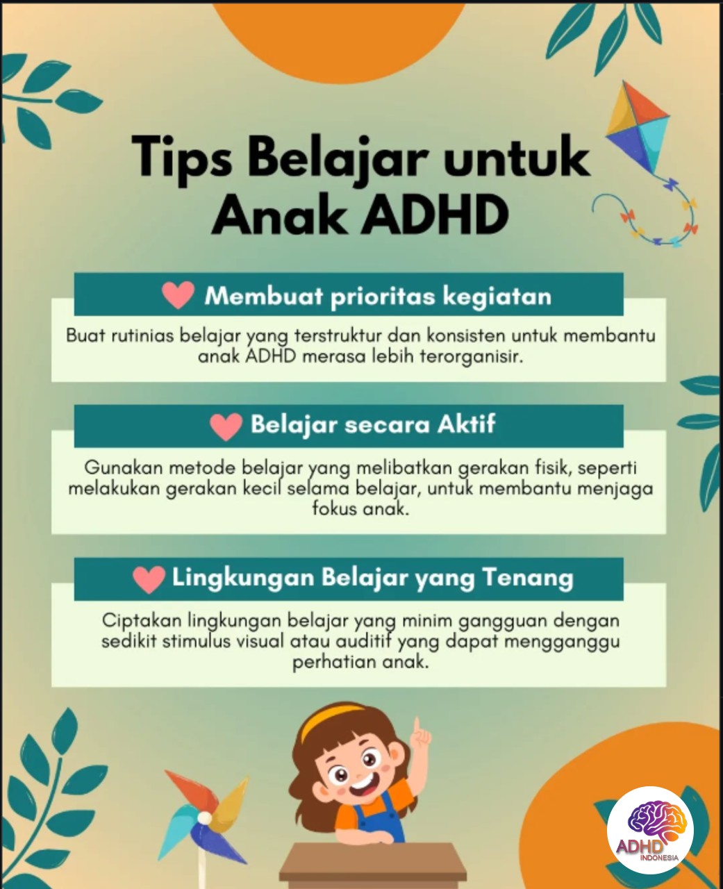 Strategi Belajar yang Cocok untuk Anak ADHD di Provinsi Papua Barat Daya