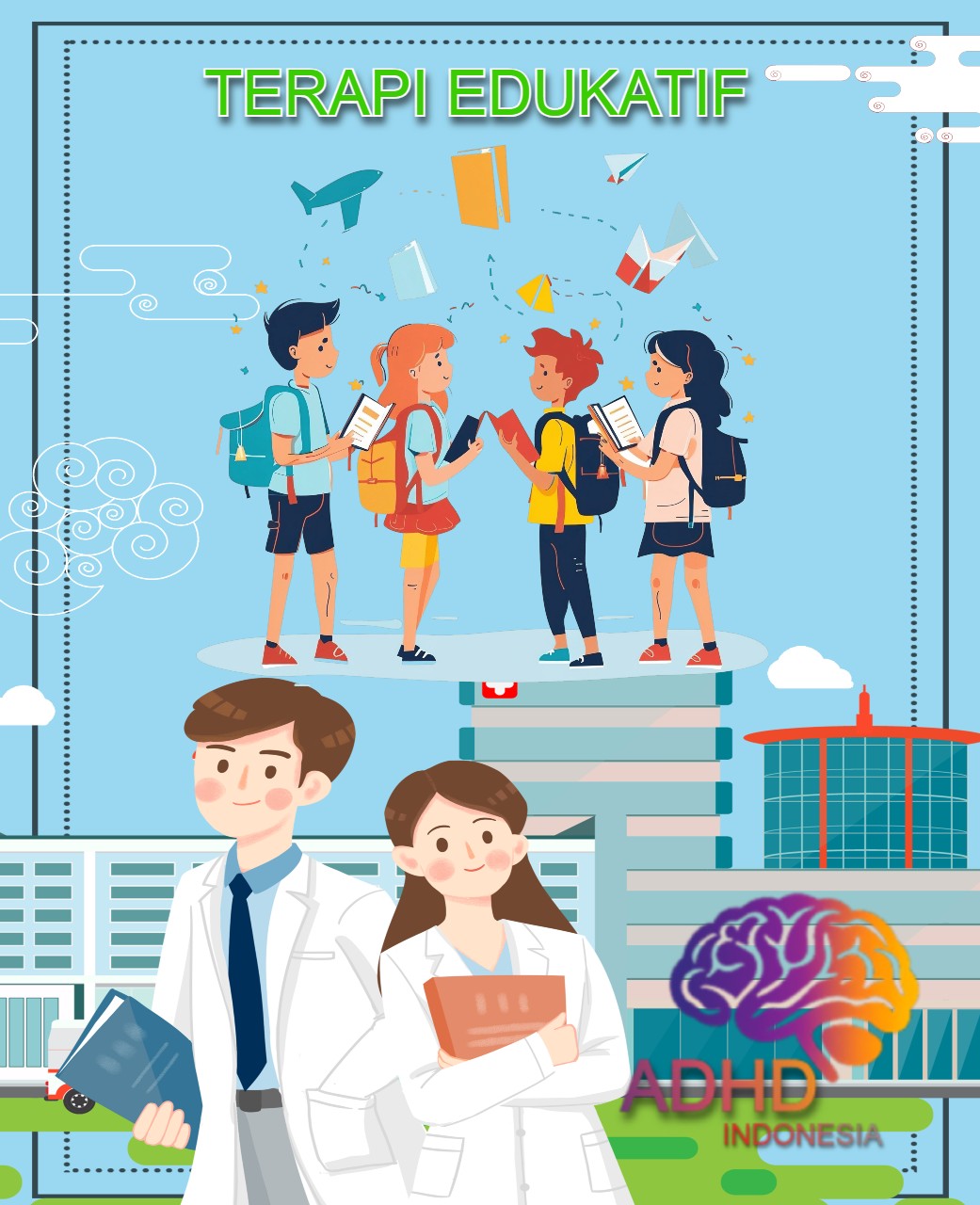 Mitra ADHD Indonesia Provinsi Papua Barat Daya untuk Terapi Edukatif Berbasis Pembelajaran untuk Anak ADHD