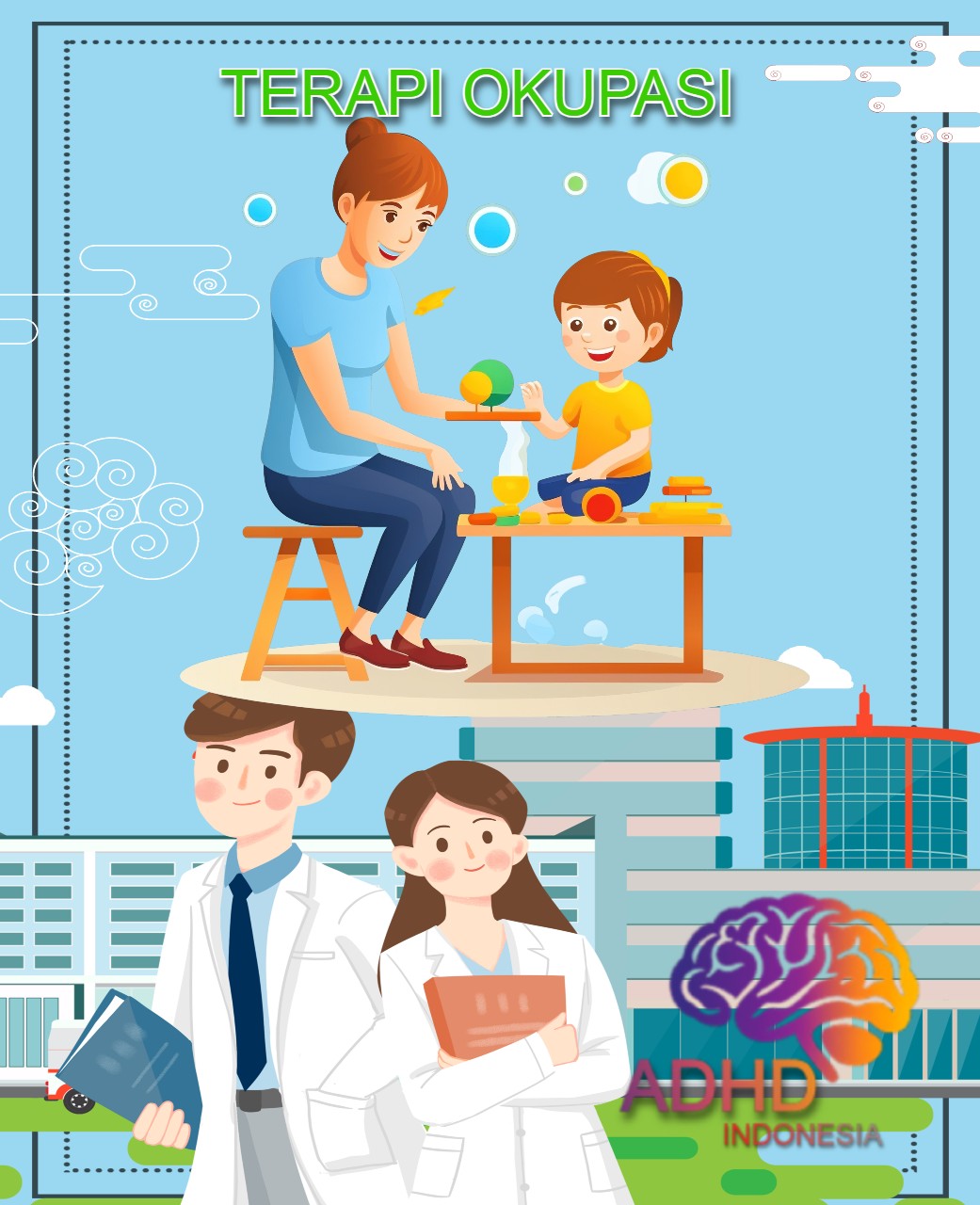 Rujukan untuk Terapi Okupasi untuk Anak ADHD Indonesia Provinsi Papua Barat Daya